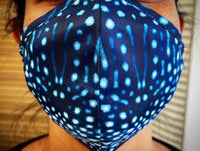 Ocean Print Face Masks (with carbon filters)